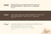 Country Bridge - Rough Font Trio, a Sans Serif Font by Sarid Ezra (Thumbnail 9 of 9)