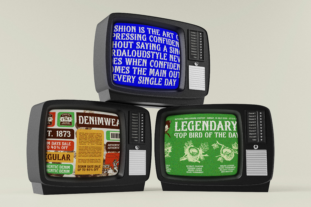Bechon Spurs Special Vintage Display, a Slab Serif Font by timelesstype.co (Photo 12 of 15)