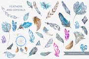 Boho Watercolor Bundle, a Background Graphic by kisikoida (Thumbnail 3 of 15)