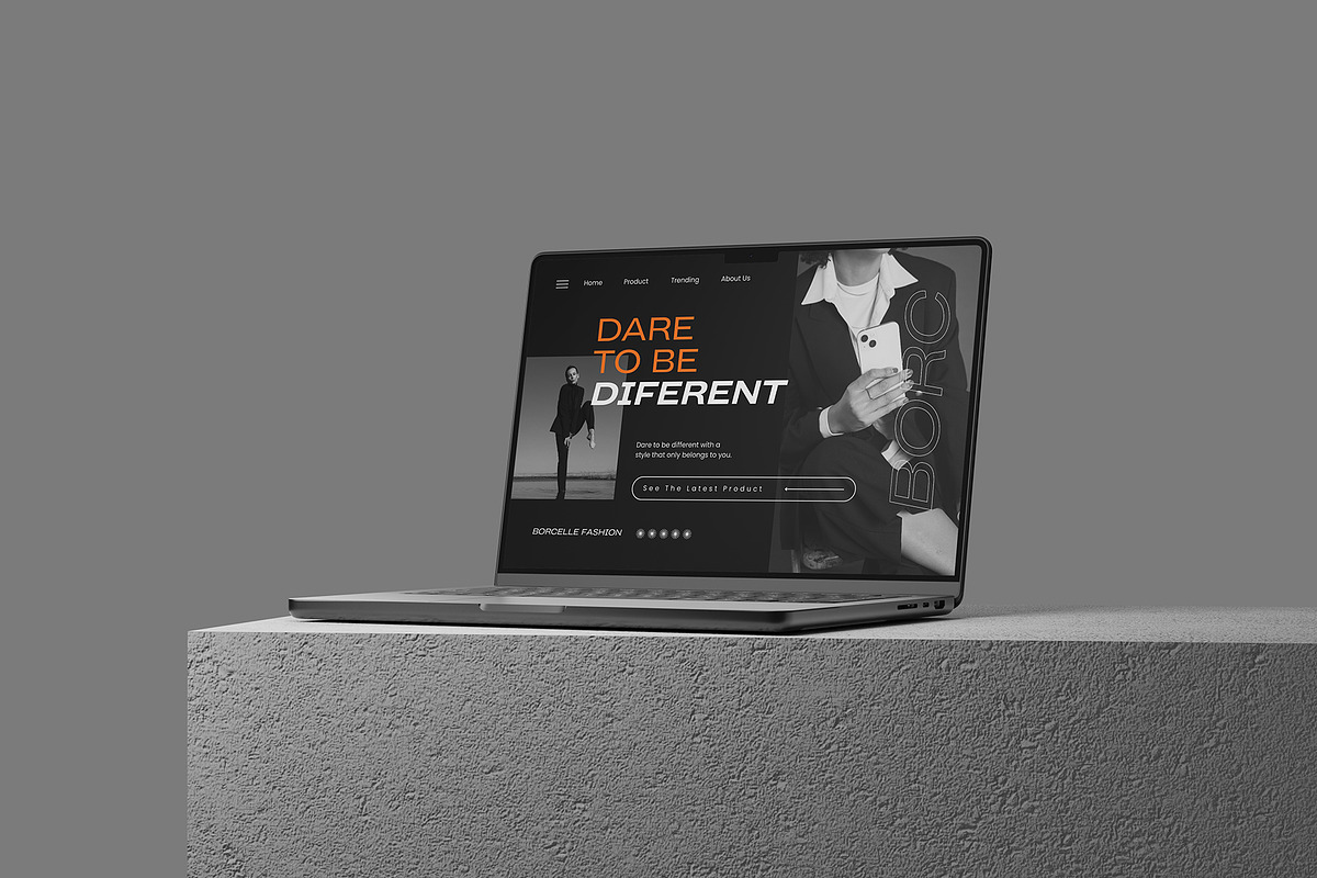 Laptop Mockup, a Mac Mockup by Pexelcorner (Photo 3 of 5)
