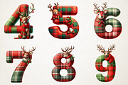 Christmas Reindeer Alphabet Png Clip, an Illustration by RobertsArt (Thumbnail 7 of 7)