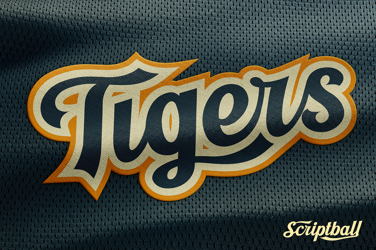 Scriptball Font, a Script Font by Alphabet Agency (Photo 5 of 7)