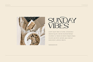 Monesa - Luxury Modern Serif Font