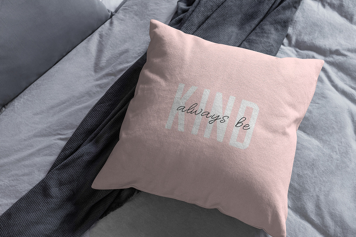 Pillow Mock-Up Set, a Product Mockup by Dikarte.Store (Photo 12 of 16)