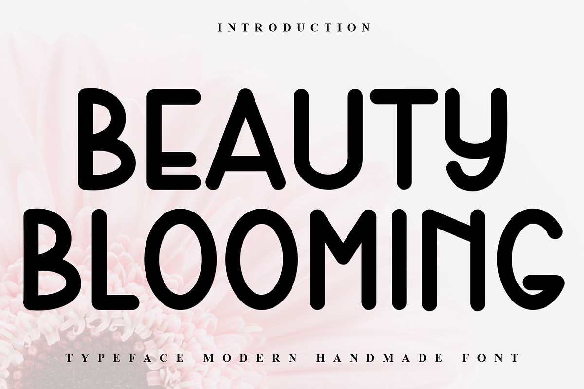 Beauty Blooming, a Script Font by InermediaSTUDIO (Photo 1 of 7)