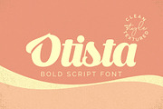 Otista, a Script Font by Omotu Studio (Thumbnail 2 of 14)
