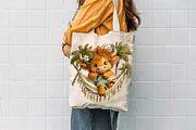 Whimsical Summer Highland Cow Clipar, an Illustration by CreationArt (Thumbnail 2 of 7)