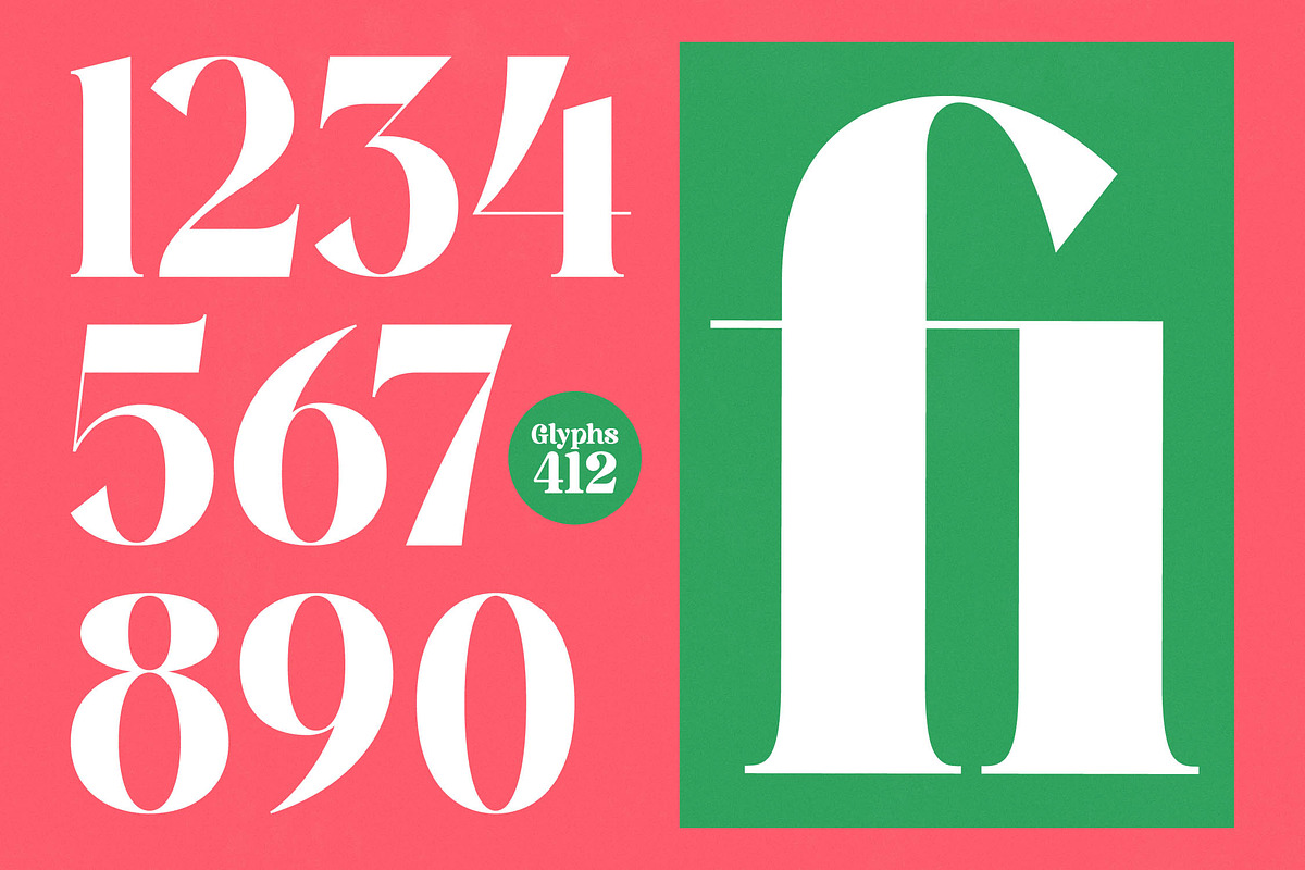 Glory Sugar Modern Serif Display, a Serif Font by timelesstype.co (Photo 11 of 20)
