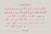 The Baethmy | Handwritten Script, a Script Font by Denustudios (Thumbnail 12 of 13)