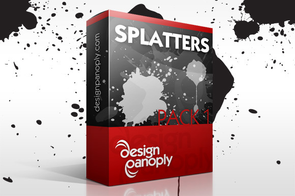 Paint Splatter Vector Pack 1 preview 2