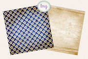 Americana Fourth Scrapbook Papers, a Pattern Graphic by Lavender Mint Graphics (Thumbnail 5 of 6)