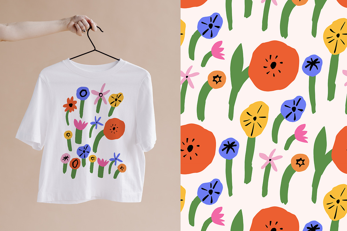 FLOWER MARKET 3 Graphics Bundle, a Pattern Graphic by Katerina Osa (Photo 9 of 23)