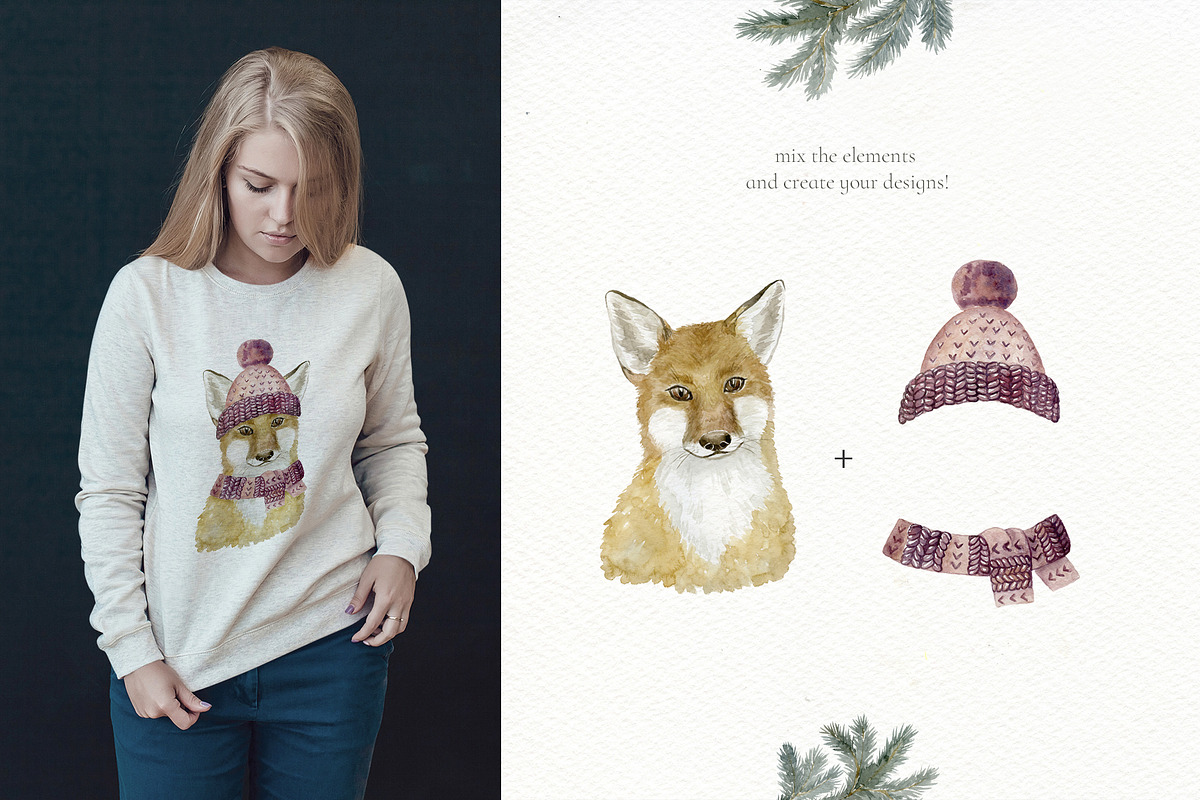 Сool CHRISTMAS Bundle., a Seasonal Illustration by Designwork (Photo 46 of 73)