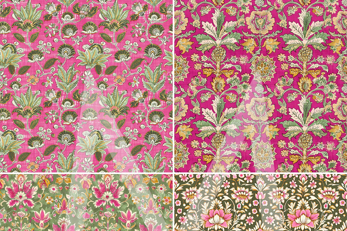 Bohemian Printable Backgrounds, a Pattern Graphic by Maishop (Photo 4 of 8)