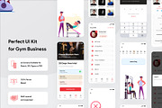 Gymmer UI Kit, an UI Kit Template by SyalUIUX (Thumbnail 3 of 6)