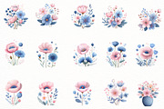 Whimsical Mother’s Day wildflower, an Illustration by Designworld (Thumbnail 2 of 8)
