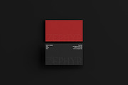 Embossed Business Card Mockup, a Product Mockup by Zumrod (Thumbnail 1 of 4)