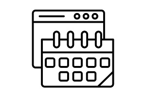 Calendar Line Icon