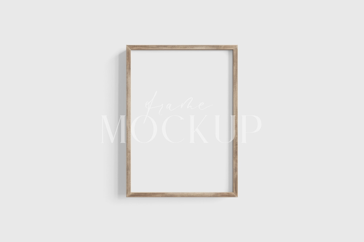 5:7 A4 Frame Mockup PSD PNG 04-01, a Product Mockup by DESIGN BY nube (Photo 1 of 6)