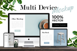 Vector Device Mockup Scene Creator