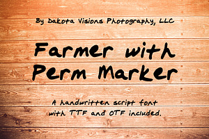 Farmer with Perm Marker
