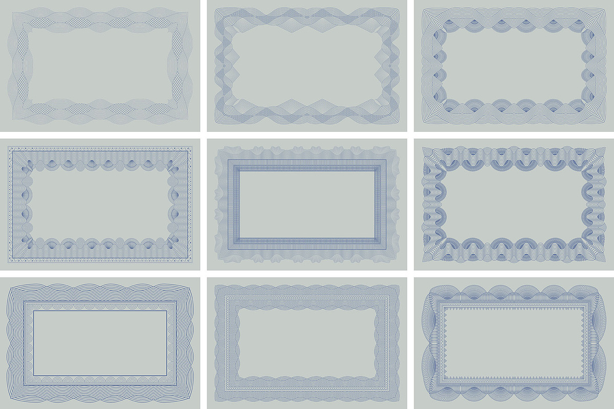 Illustrator Security Border Brush, a Brush Add-On by MRI STUDIO (Photo 15 of 26)