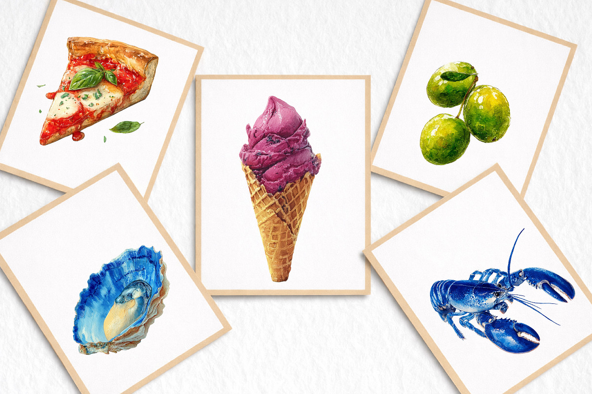 Italian Summer Clipart, an Illustration by DreamArtGraphic (Photo 4 of 8)