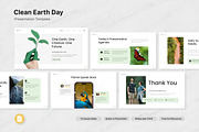 Clean Earth Day Presentation Slides, a Presentation Template by Antstheme (Thumbnail 1 of 2)