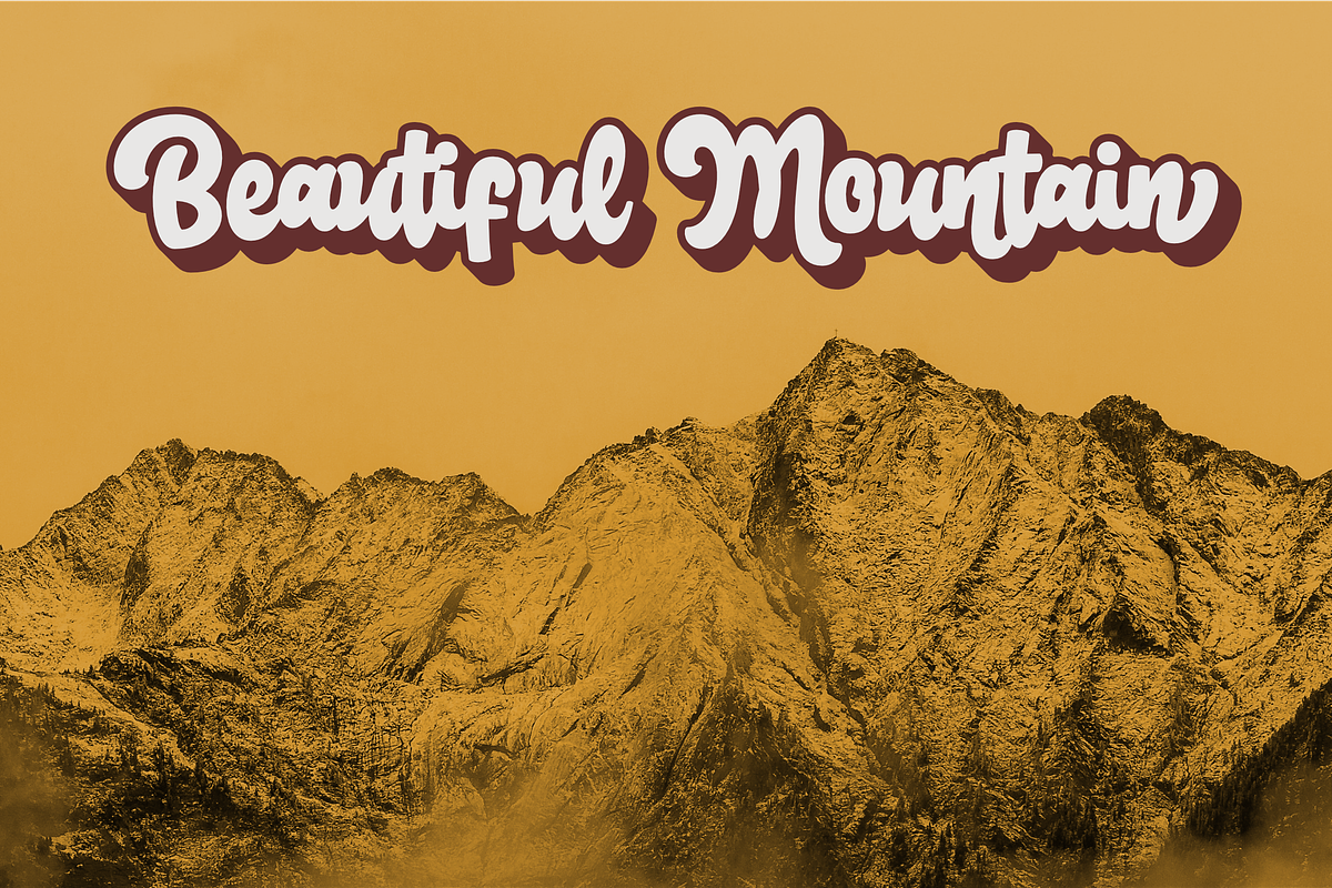 Boldsine, a Script Font by ahweproject (Photo 4 of 10)