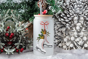 Christmas Robins watercolors, a Seasonal Illustration by Happy Sloth Graphics (Thumbnail 13 of 19)