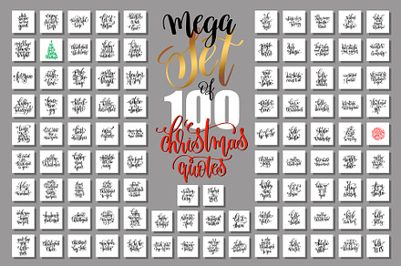 100 CHRISTMAS QUOTES, a Card Template by karakotsya
