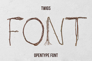 Twigs Font