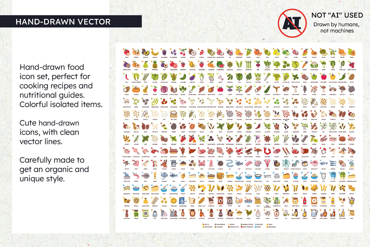 Food Icons Big Set, an Icon by insemar (Photo 2 of 5)