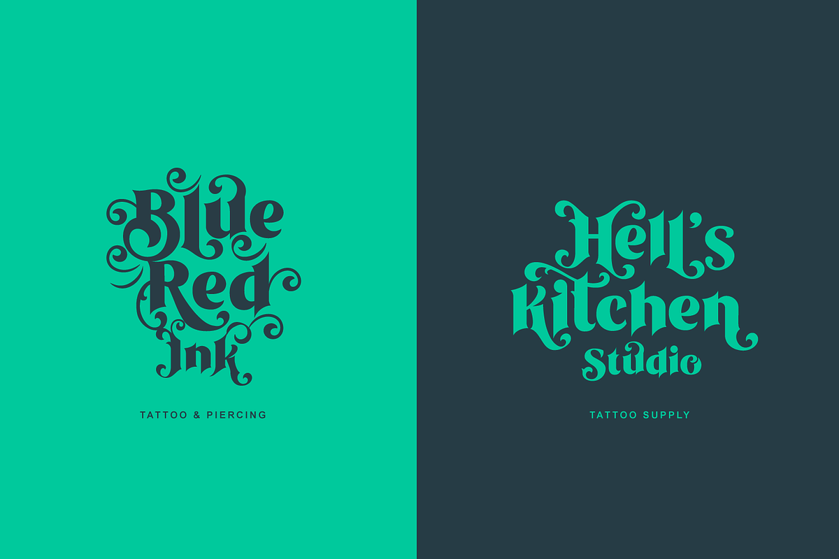 Othelie Font, a Blackletter Font by creativemedialab (Photo 6 of 11)
