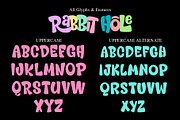 Rabbit Hole, a Sans Serif Font by BBtypeStudios (Thumbnail 12 of 16)