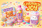 Chunky Joy, a Handwritten Font by Art StoreID (Thumbnail 7 of 8)