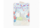 USA Independence Day Clipart PNG, a Seasonal Illustration by Podcliparts (Thumbnail 6 of 7)