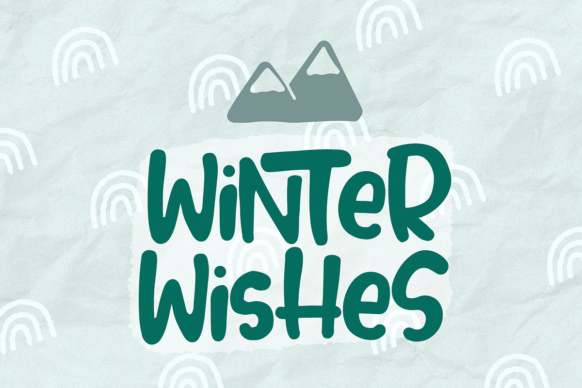 Bubble Mint - Funwritten Font preview 4