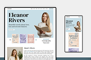 Author - Wix Studio Website, a Wix Template by Kitteeh (Thumbnail 2 of 13)
