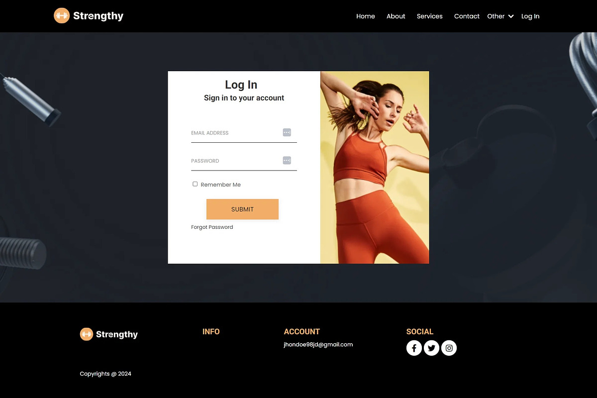 Strengthy Website Theme for Kajabi, a Landing Page Template by Dev Lab (Photo 1 of 7)