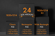 Packaging Box Mockup PSD Bundle Pack, a Packaging Mockup by Dreamanart (Thumbnail 2 of 3)
