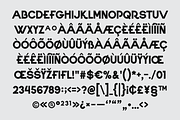 SFC Albert Bloc, a Sans Serif Font by Skilline Supply Co. (Thumbnail 4 of 5)