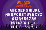 Melted Monster - Halloween Pack, a Sans Serif Font by Dm Studio (Thumbnail 7 of 9)