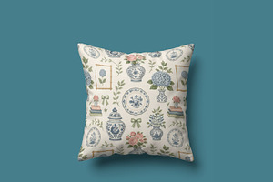 Chinoiserie Seamless Pattern