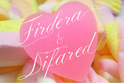 Triana Font, a Script Font by marone (Thumbnail 3 of 5)