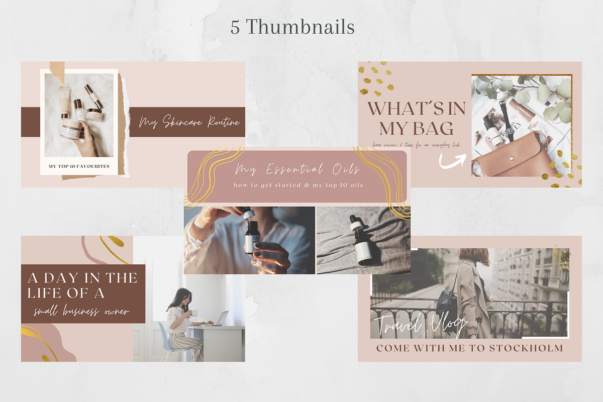 YouTube Branding Template, a Social Media Template by Tegefeldt Design (Photo 5 of 7)