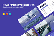 Business Consultant - PPT Template, a Presentation Template by Recreative (Thumbnail 1 of 6)