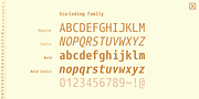 Eco Coding, a Sans Serif Font by S-Core (Thumbnail 4 of 6)