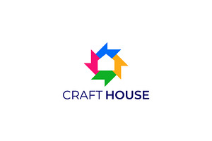 Craft and Art House Logo Concept, a Branding & Logo Template by Signatoro