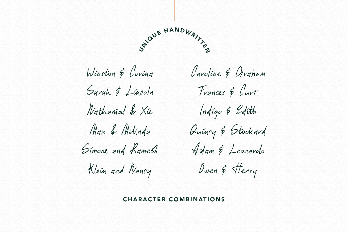 Marina Modern Handwriting Font, a Script Font by TYPEHEIST (Photo 7 of 9)
